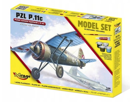 Przejdź do produktu MIRAGE 848094 - 1:48 PZL P.11c - Model Set