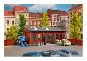 AUHAGEN 11460 H0 - Warsztat samochodowy