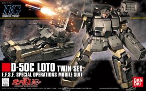 BANDAI 5059162 - D-50C Loto twin set - HG 1/144