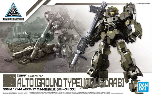 Przejdź do produktu BANDAI 5060698 - eEXM-17 Alto (ground type olive drab) - 30MM 1/144