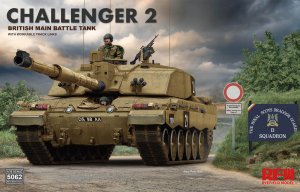 RYE FIELD MODEL 5062 - 1:35 Challenger 2 British Main Battle Tank