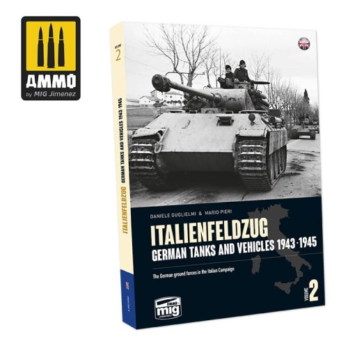 Przejdź do produktu AMMO MIG 6263 - Italienfeldzung, German Tanks and Vehicles 1943-1945 vol.2