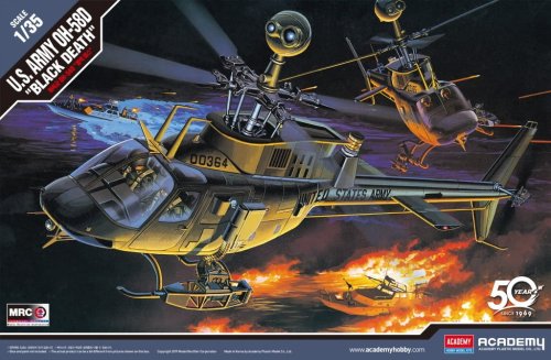 Przejdź do produktu ACADEMY 12131 - 1:35 US Army OH-58D Kiowa Black Death
