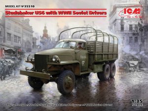 ICM 35510 - 1:35 Studebaker US6 with WWII Soviet Drivers