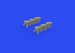 EDUARD 672250 - 1:72 Spitfire Mk.Vc exhaust stacks