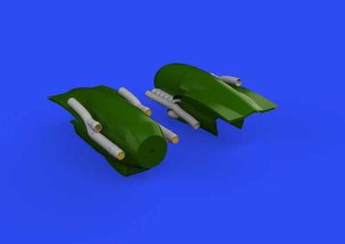 Przejdź do produktu EDUARD 648606 - 1:48 Bf 110G-4 exhaust stacks