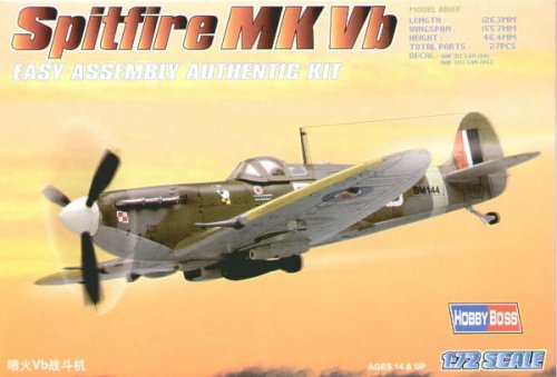 Przejdź do produktu HOBBY BOSS 80212 - 1:72 Spitfire MK Vb