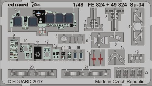 Przejdź do produktu EDUARD 49824 - 1:48 Su-34 interior
