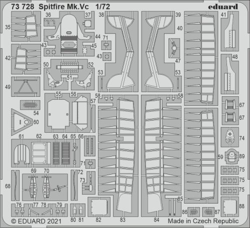 Przejdź do produktu Eduard 73728 - 1:72 Spitfire Mk.Vc