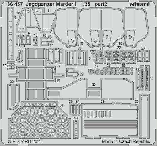 Przejdź do produktu EDUARD 36457 - 1:35 Jagdpanzer Marder I