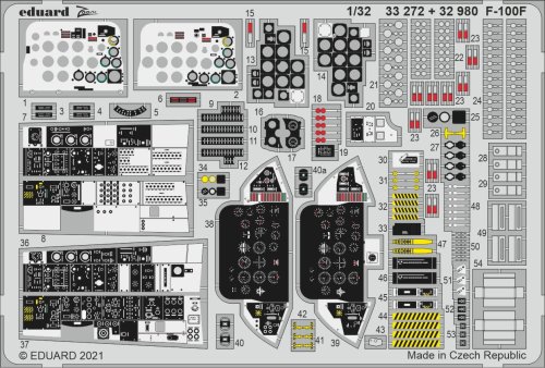 Przejdź do produktu EDUARD 33272 - 1:32 F-100F