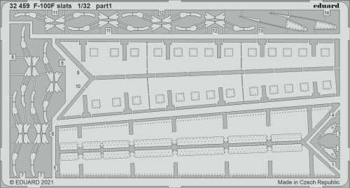 Przejdź do produktu EDUARD 32459 - 1:32 F-100F slats