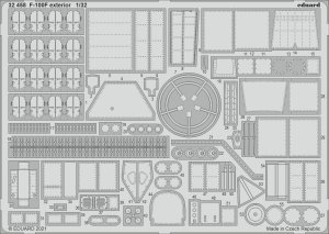 EDUARD 32458 - 1:32 F-100F exterior