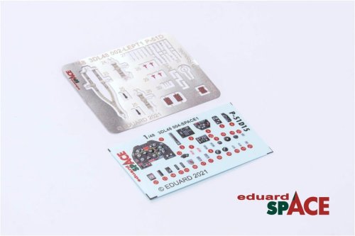 Przejdź do produktu EDUARD 3DL48004 - 1:48 P-51D-15+ Space - 3D Decals + PE
