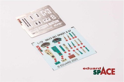 Przejdź do produktu EDUARD 3DL72001 - 1:72 Z-37 Space - 3D Decals + PE