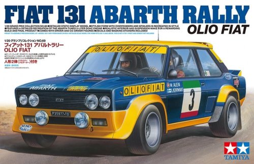 Przejdź do produktu TAMIYA 20069 - 1:20 Fiat 131 Abarth Rally Olio Fiat