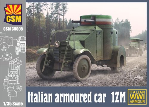 Przejdź do produktu COPPER STATE MODELS CSM 35005 - 1:35 Italian Armoured Car 1ZM