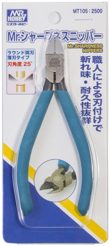 Przejdź do produktu Mr.Hobby MT105 - Precyzyjne cążki boczne Mr.Sharpness Nippers Double Bladed