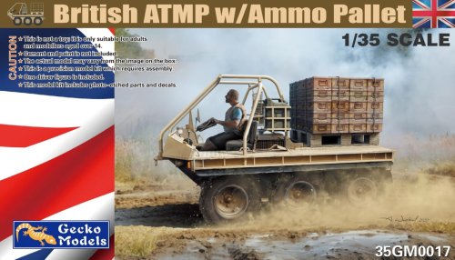 Przejdź do produktu GECKO MODELS 35GM0017 - 1:35 British ATMP w/ Ammo Palet