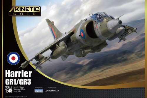Przejdź do produktu KINETIC 48060 - 1:48 Harrier GR1/GR3