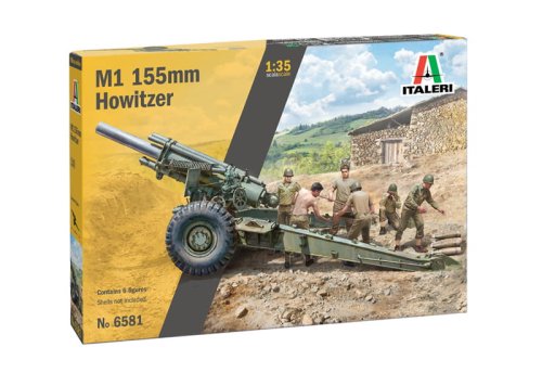 Przejdź do produktu ITALERI 6581 - 1:35 M1 155mm Howitzer with crew
