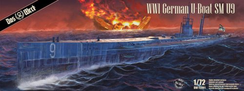 Przejdź do produktu DAS WERK DW72001 - 1:72 WWI German U-Boat SM U-9