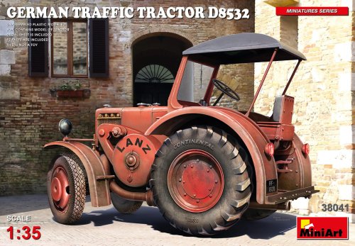 Przejdź do produktu MINIART 38041 - 1:35 German Traffic Tractor D8532