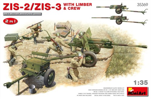 Przejdź do produktu MINIART 35369 - 1:35 ZIS-2/ZIS-3 With Limber & Crew