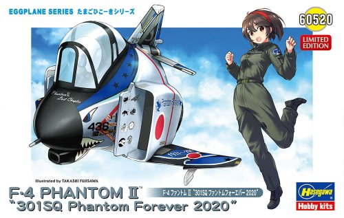 Przejdź do produktu HASEGAWA 60520 - F-4 Phantom II 301SQ Phantom Forever 2020 - Eggplane Series