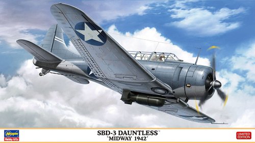 Przejdź do produktu HASEGAWA 07498 - 1:48 SBD-3 Dauntless Midway 1942