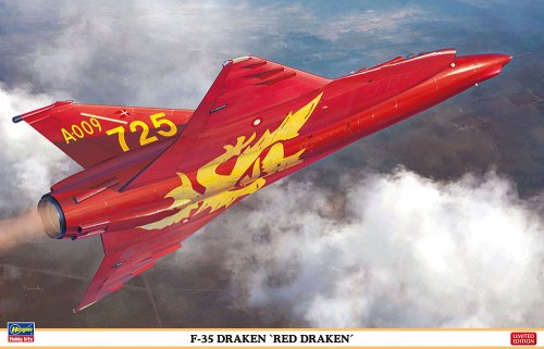 Przejdź do produktu HASEGAWA 07495 - 1:48 F-35 Draken Red Draken Royal Danish Air Force 725 Sqn 40th anniversary