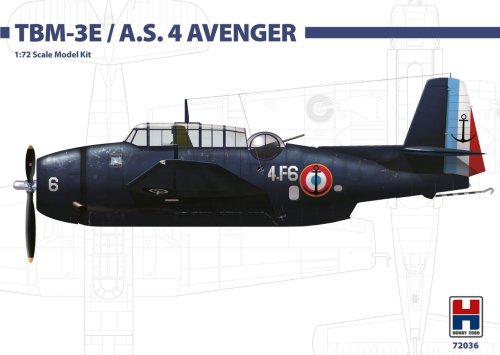 Przejdź do produktu HOBBY 2000 72036 - 1:72 Grumman TBM-3E/A.S.4 Avenger