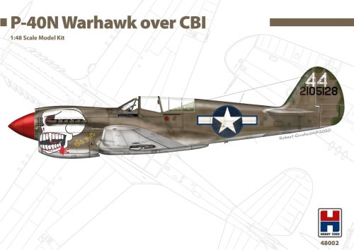 Przejdź do produktu HOBBY 2000 48002 - 1:48 P-40N Warhawk Over CBI ( China, Burma, India )