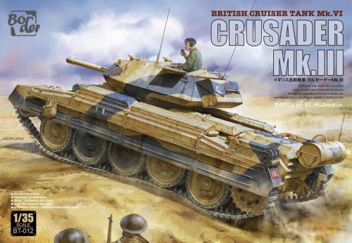 Przejdź do produktu BORDER BT012 - 1:35 Crusader Mk.III British Cruiser Tank Mk.IV