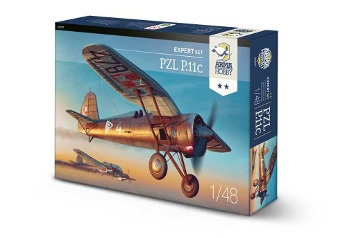 Przejdź do produktu ARMA HOBBY 40001 - 1:48 PZL P.11c - Expert Set