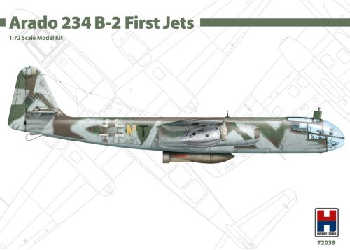 Przejdź do produktu HOBBY 2000 72039 - 1:72 Arado 234 B-2 First Jets