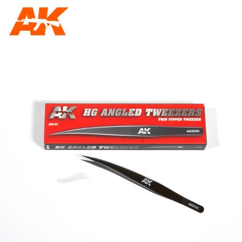 Przejdź do produktu AK INTERACTIVE 9161 - Pęseta - HG Angled Tweezers 01 Thin Tipped