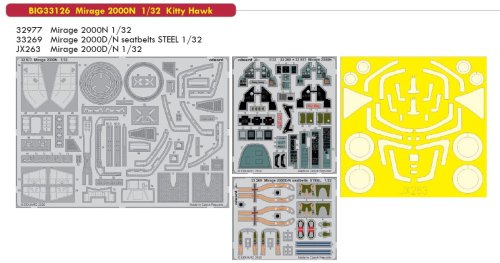 Przejdź do produktu EDUARD BIG33126 - 1:32 Mirage 2000N