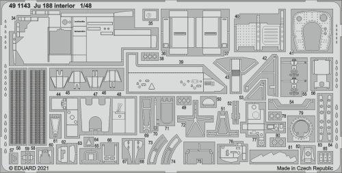 Przejdź do produktu EDUARD 491143 - 1:48 Ju 188 interior