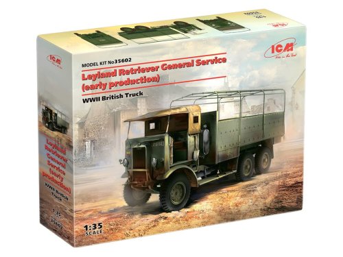 Przejdź do produktu ICM 35602 - 1:35 Leyland Retriever General Service (early production) WWII British Truck