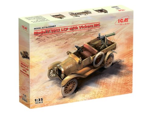Przejdź do produktu ICM 35607 - 1:35 Model T 1917 LCP with Vickers MG - WWI ANZAC Car