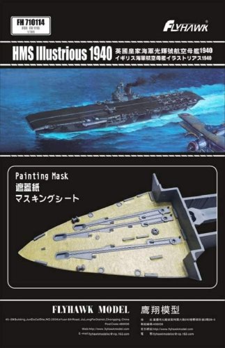 Przejdź do produktu FLYHAWK 710114 - 1:700 HMS Illustrious 1940 - Painting Mask