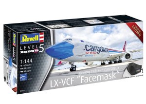 REVELL 03836 - 1:144 Boeing 747-8F Cargolux LX-VCF Facemask