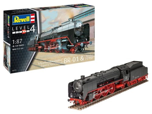 Przejdź do produktu REVELL 02172 - 1:87 Express locomotive BR01 with tender 2'2' T32