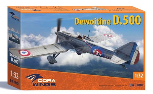 Przejdź do produktu DORA WINGS DW 32001 - 1:32 Dewoitine D.500
