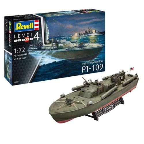 Przejdź do produktu REVELL 65147 - 1:72 Patrol Torpedo Boat PT-109 - Model Set