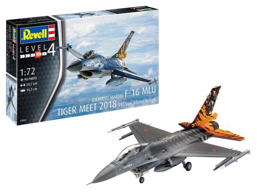 Przejdź do produktu REVELL 03860 - 1:72 Tiger Meet 2018 Lockheed Martin F-16 MLU 31st Sqn. Kleine Brogel