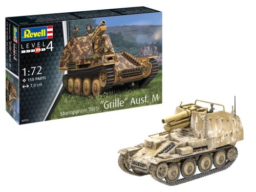 Przejdź do produktu REVELL 03315 - 1:72 Sturmpanzer 38(t) Grille Ausf. M