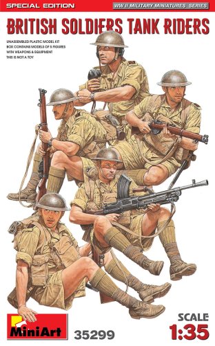 Przejdź do produktu MINIART 35299 - 1:35 British Soldiers Tank Riders Special Edition