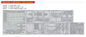 EDUARD BIG33128 - 1:32 F-100F Part II